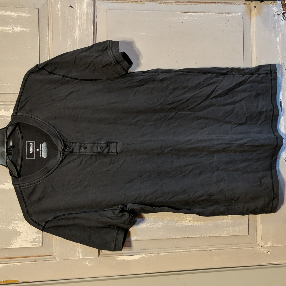 Men's Short Sleeve Tee Sonoma Button